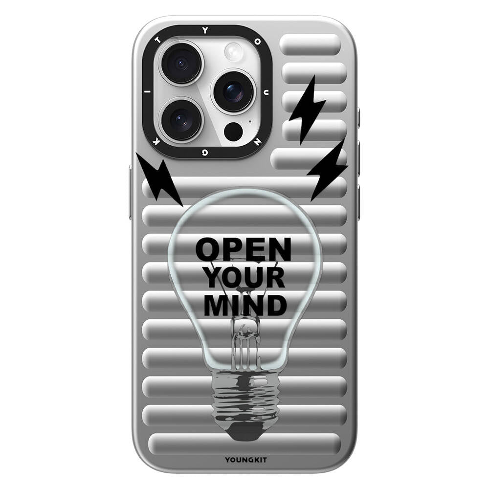 Youngkit Open Mind Serisi iPhone 15 Pro Max Magsafe Şarj Özellikli Telefon Kılıfı - 11