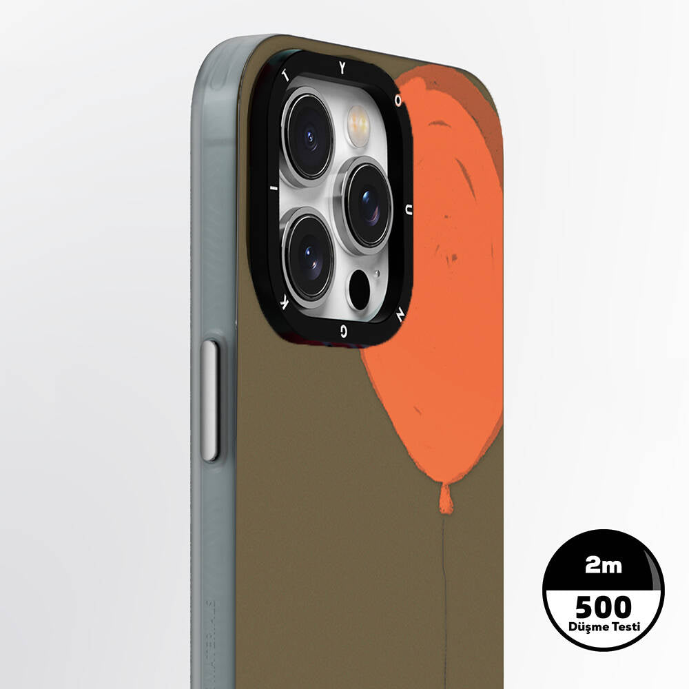 Youngkit Orange Serisi Flying Balloon iPhone 15 Pro Max Magsafe Şarj Özellikli Telefon Kılıfı - 2