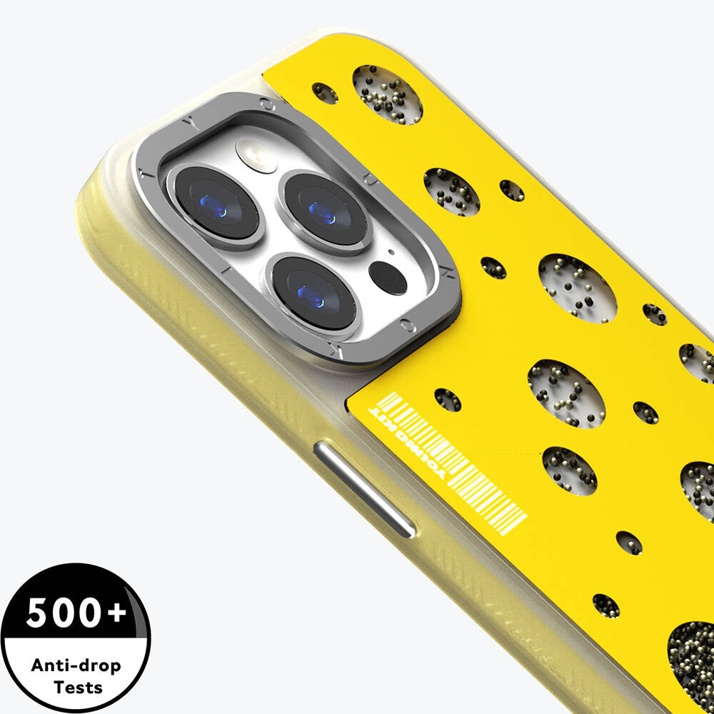 Youngkit Quicksand Beads Serisi iPhone 15 Pro Max Magsafe Şarj Özellikli Telefon Kılıfı - 2