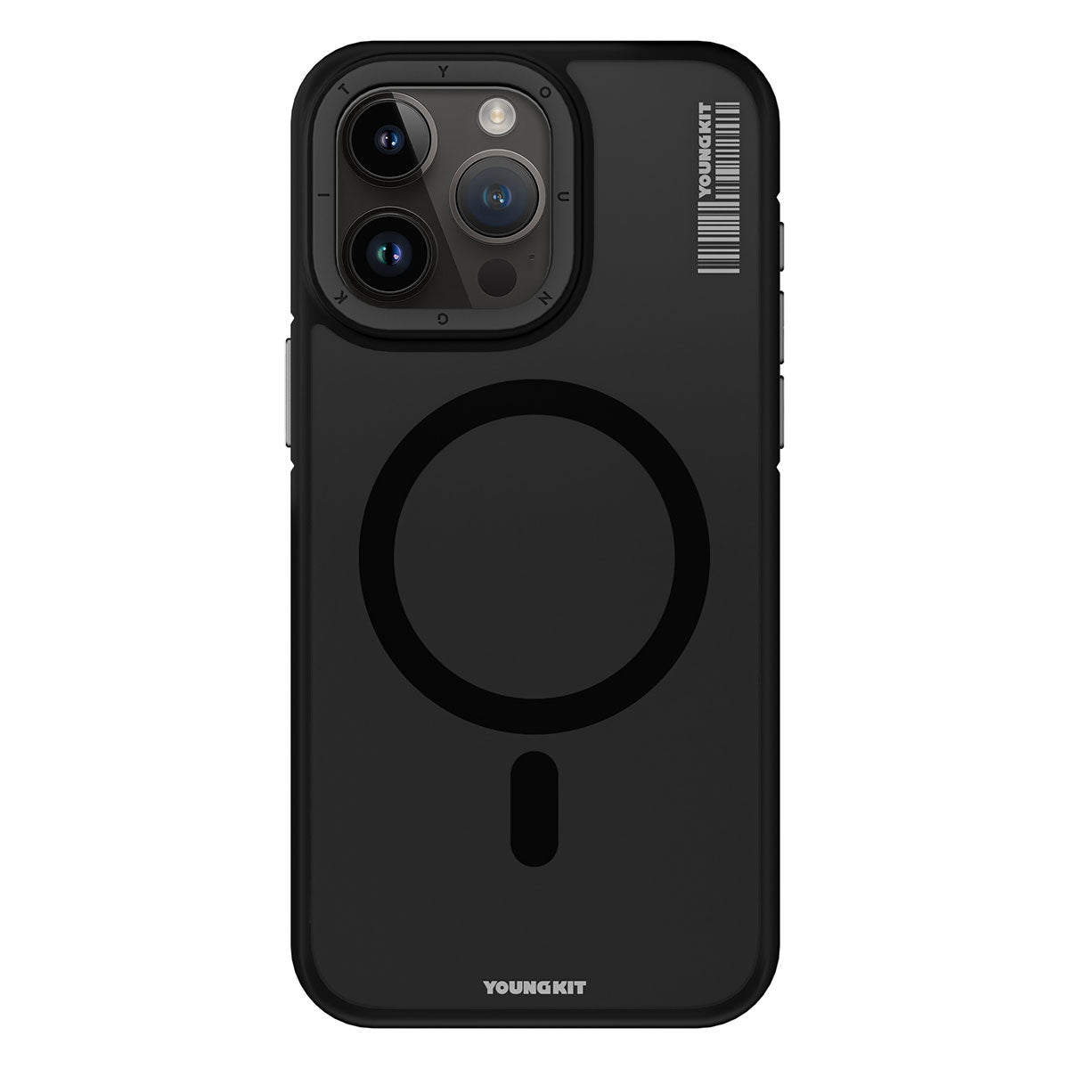 Youngkit Rock Sand Serisi iPhone 15 Pro Max Magsafe Şarj Özellikli Telefon Kılıfı - 2