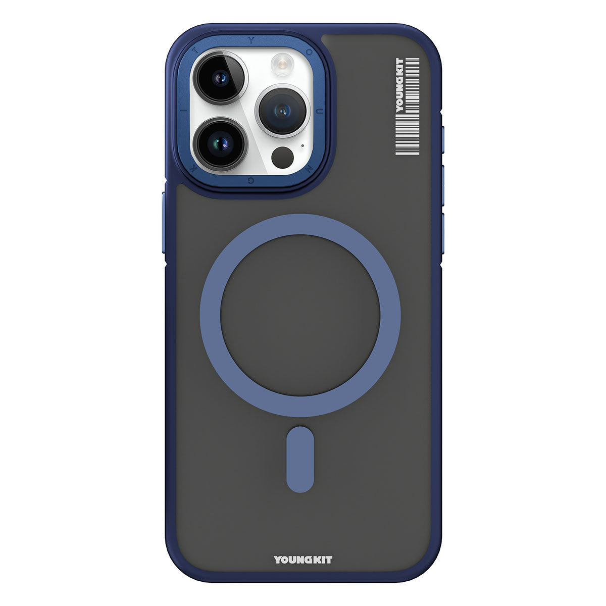 Youngkit Rock Sand Serisi iPhone 15 Pro Max Magsafe Şarj Özellikli Telefon Kılıfı - 3