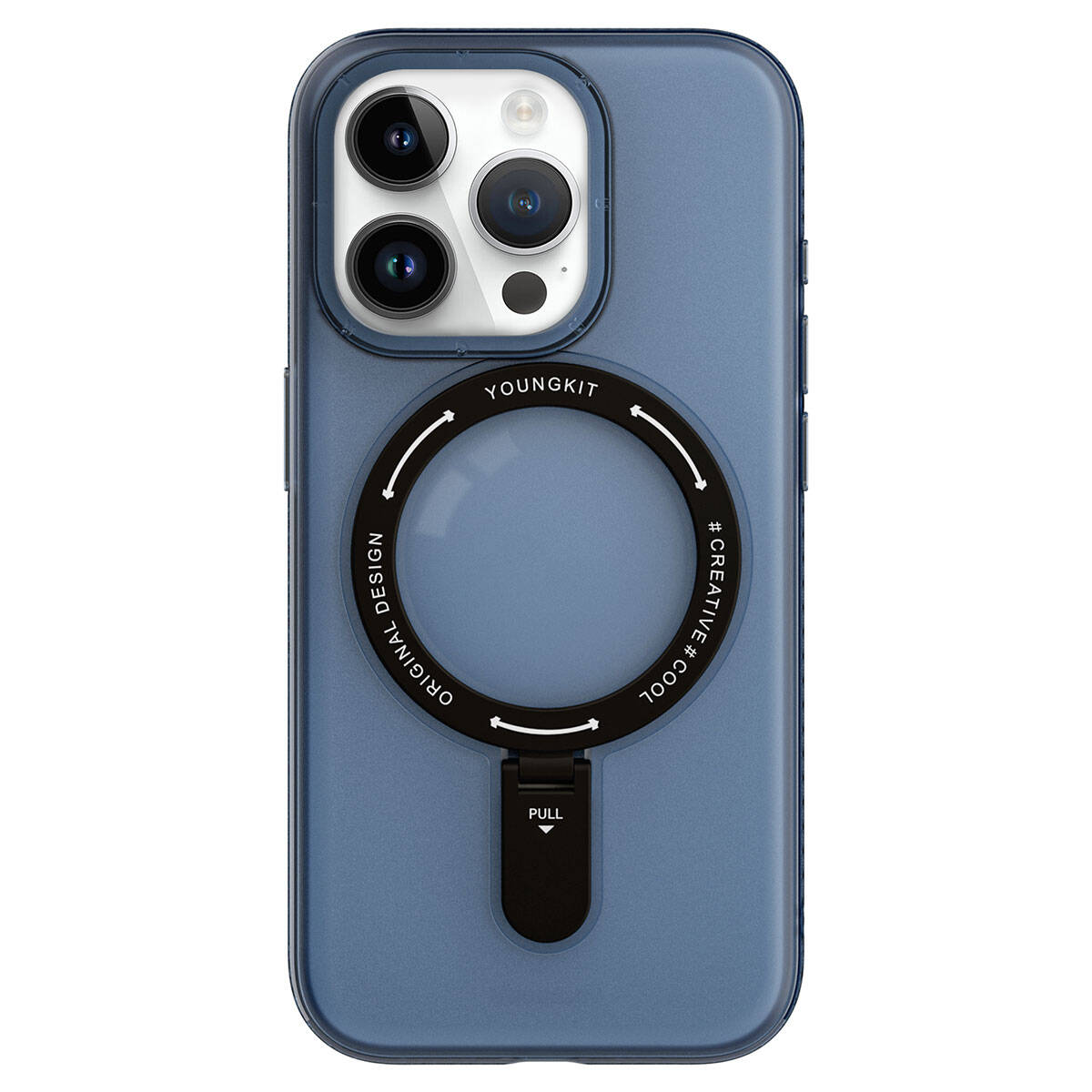 Youngkit Rock Serisi iPhone 15 Pro Max Magsafe Şarj Özellikli Telefon Kılıfı - 2