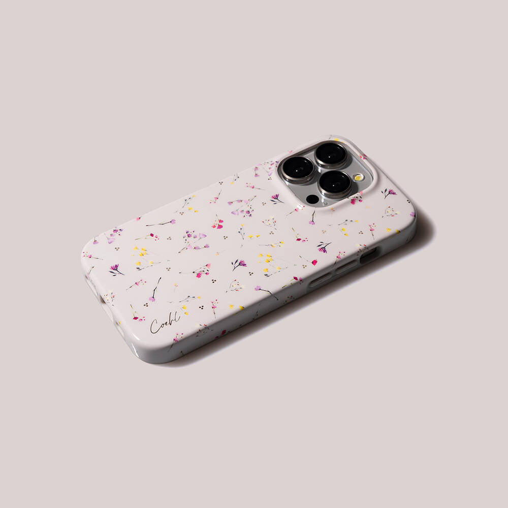 Coehl Prairie iPhone 15 Pro Max Mini Çayır Çiçekleri Desenli Kılıf