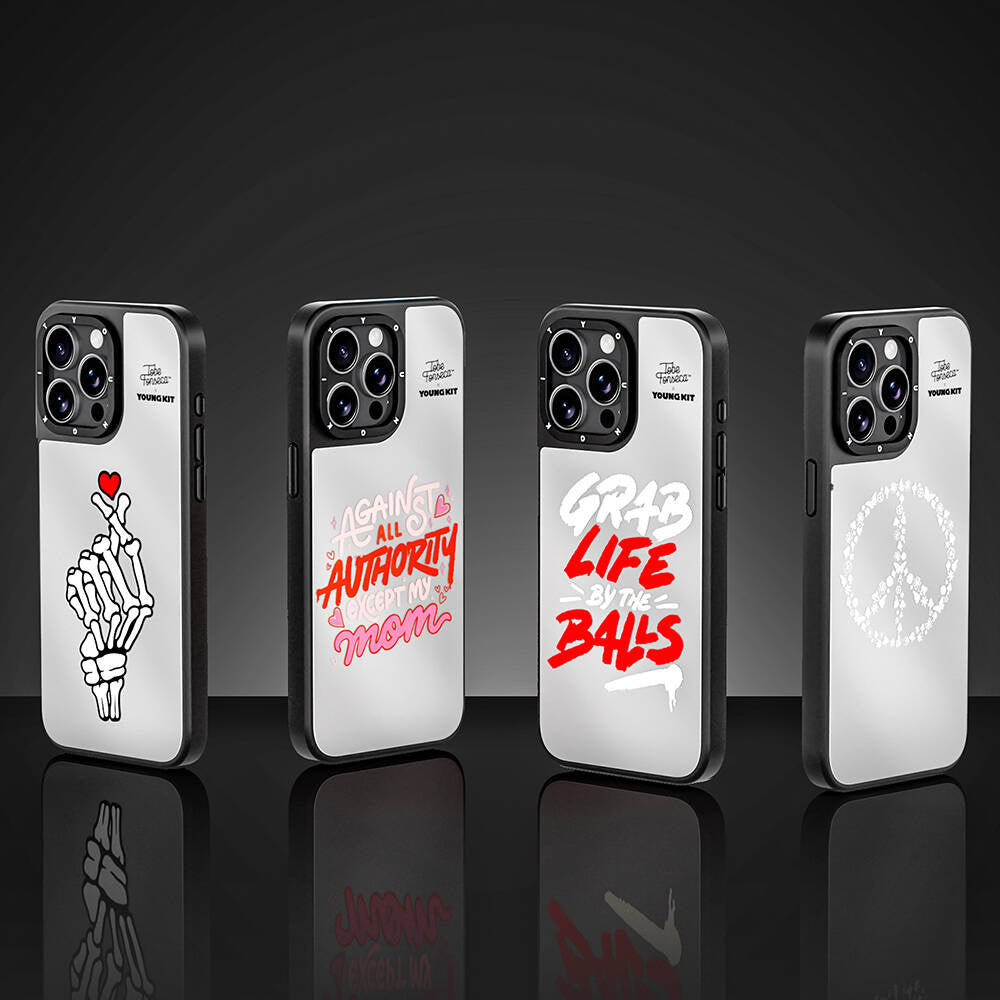 Youngkit Mirror Tobias Fonseca Tasarımlı iPhone 15 Pro Max Telefon Kılıfı - 12