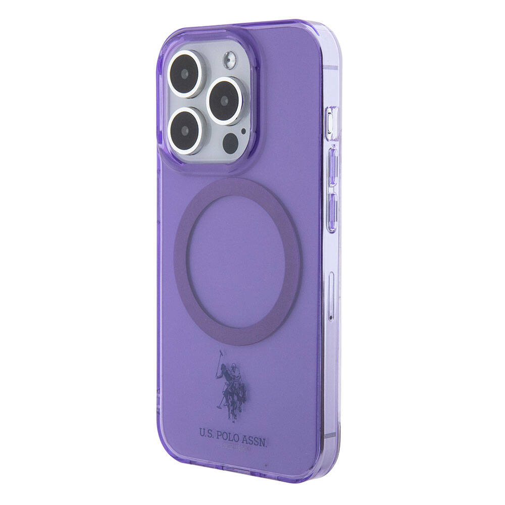 U.S. Polo Assn. iPhone 15 Pro Max Orjinal Lisanslı Magsafe Şarj Özellikli Transparan Tasarım Telefon Kılıfı - 2