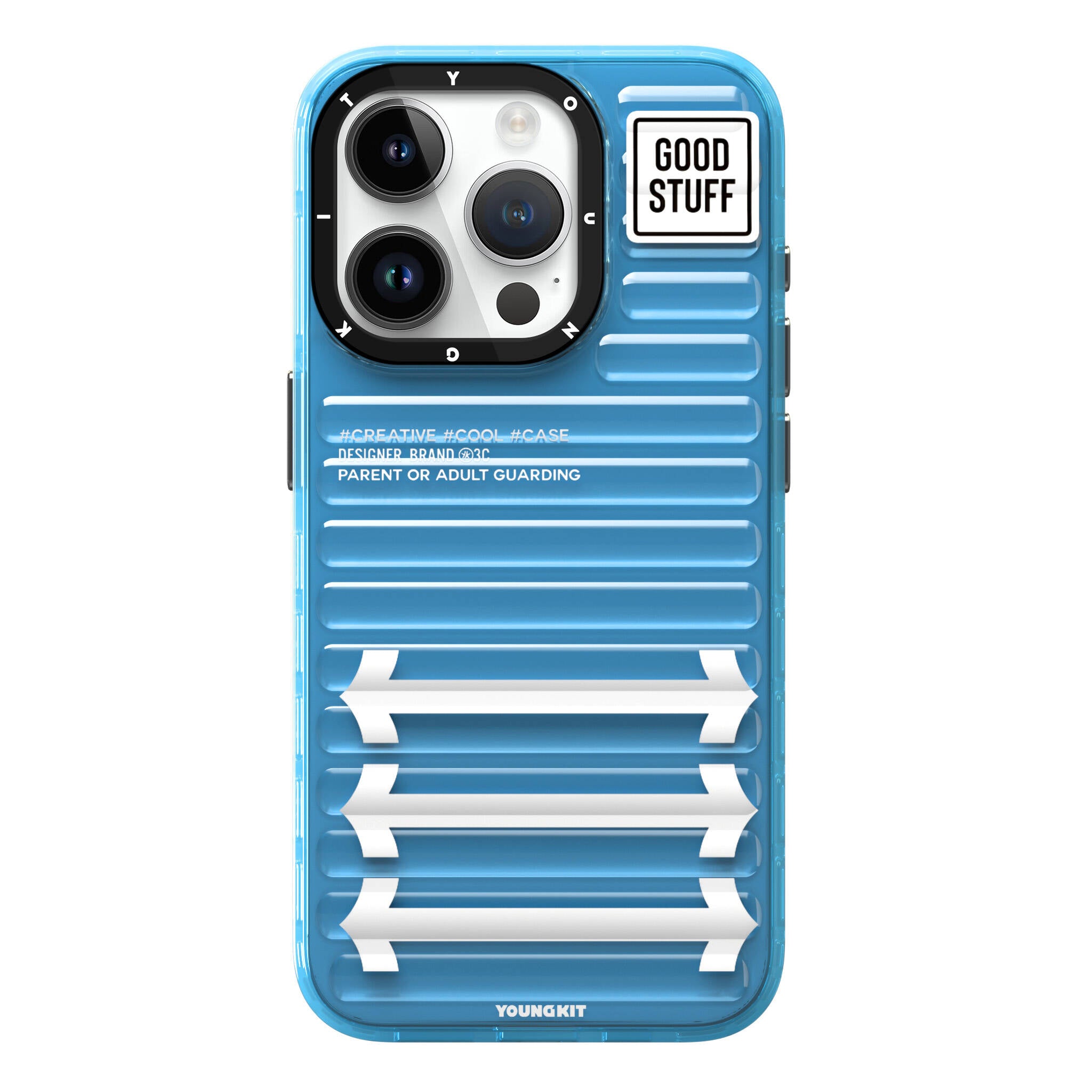 YoungKit Luggage FireFly Serisi iPhone 15 Pro Max Telefon Kılıfı - 16