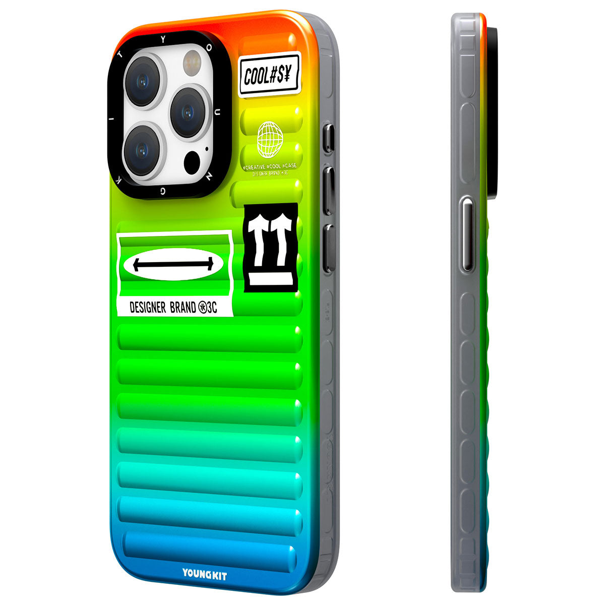 YoungKit The Secret Color Serisi iPhone 15 Pro Max Telefon Kılıfı - 6
