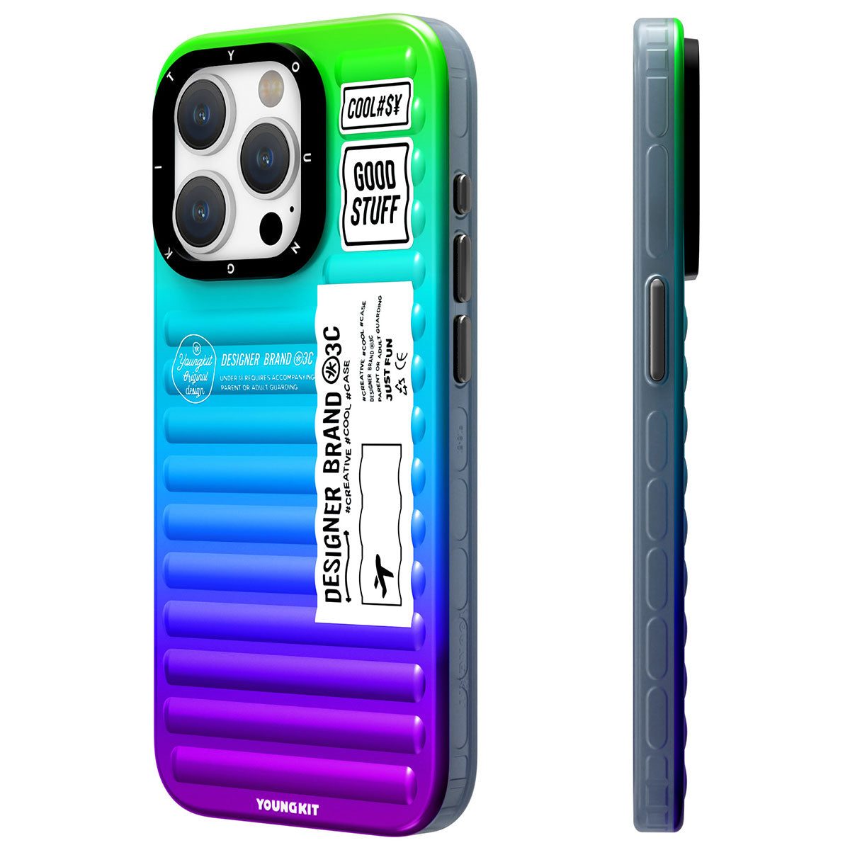 YoungKit The Secret Color Serisi iPhone 15 Pro Max Telefon Kılıfı - 4
