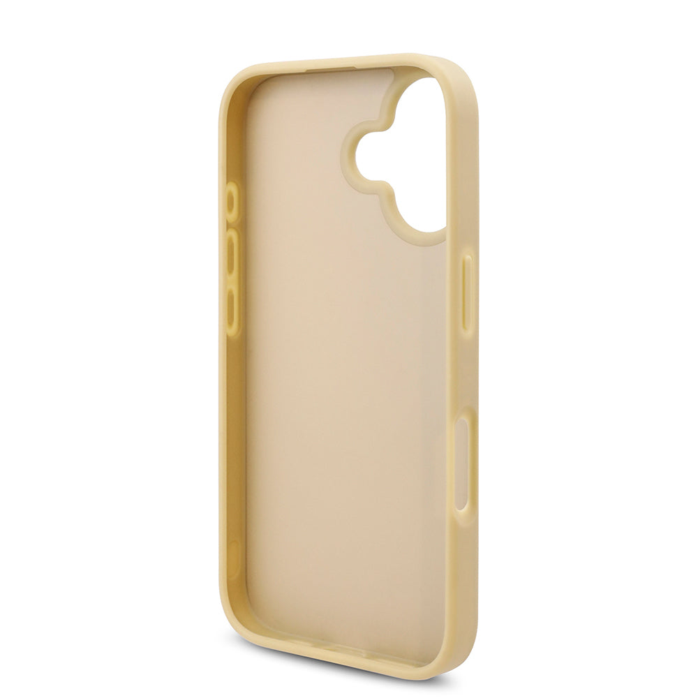 Guess iPhone 16 Orjinal Lisanslı Taşlı Arka Yüzey Üçgen Logolu Telefon Kılıfı-31