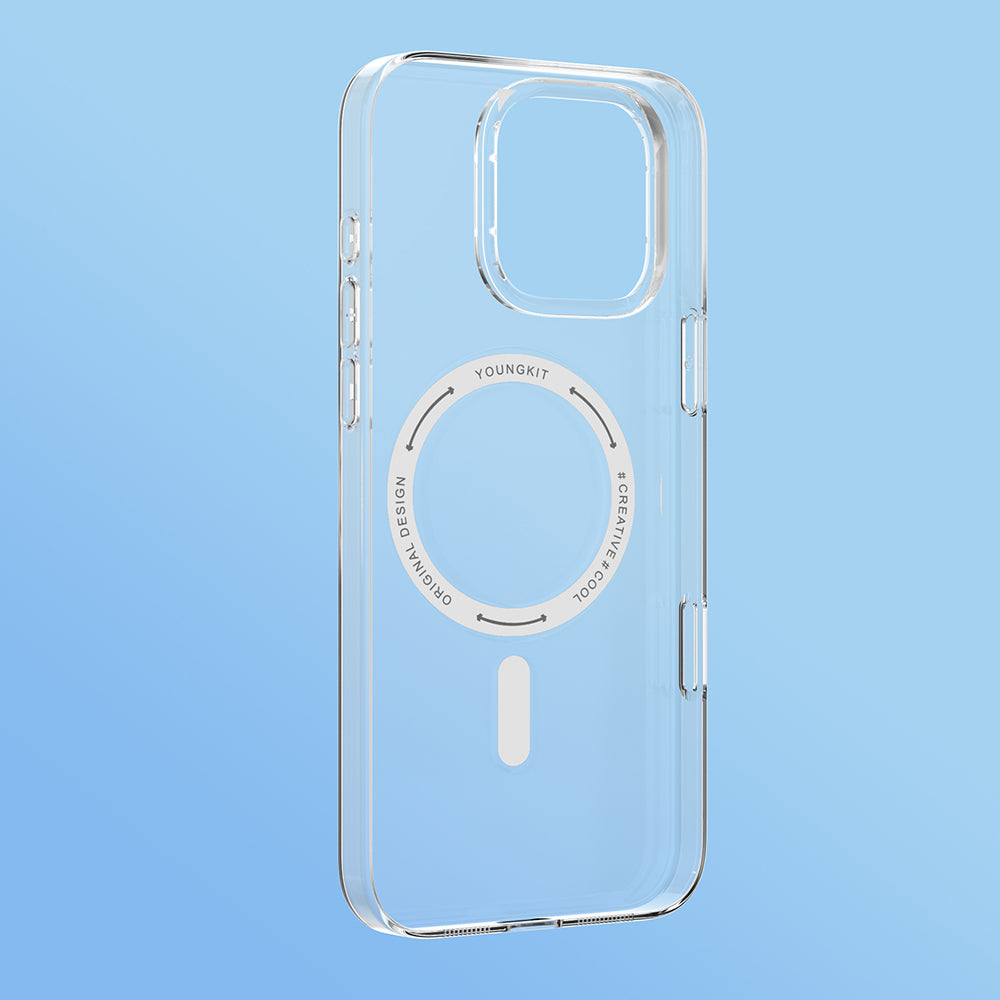 Youngkit Ice Serisi iPhone 16 Kılıf Magsafe Telefon Kılıfı