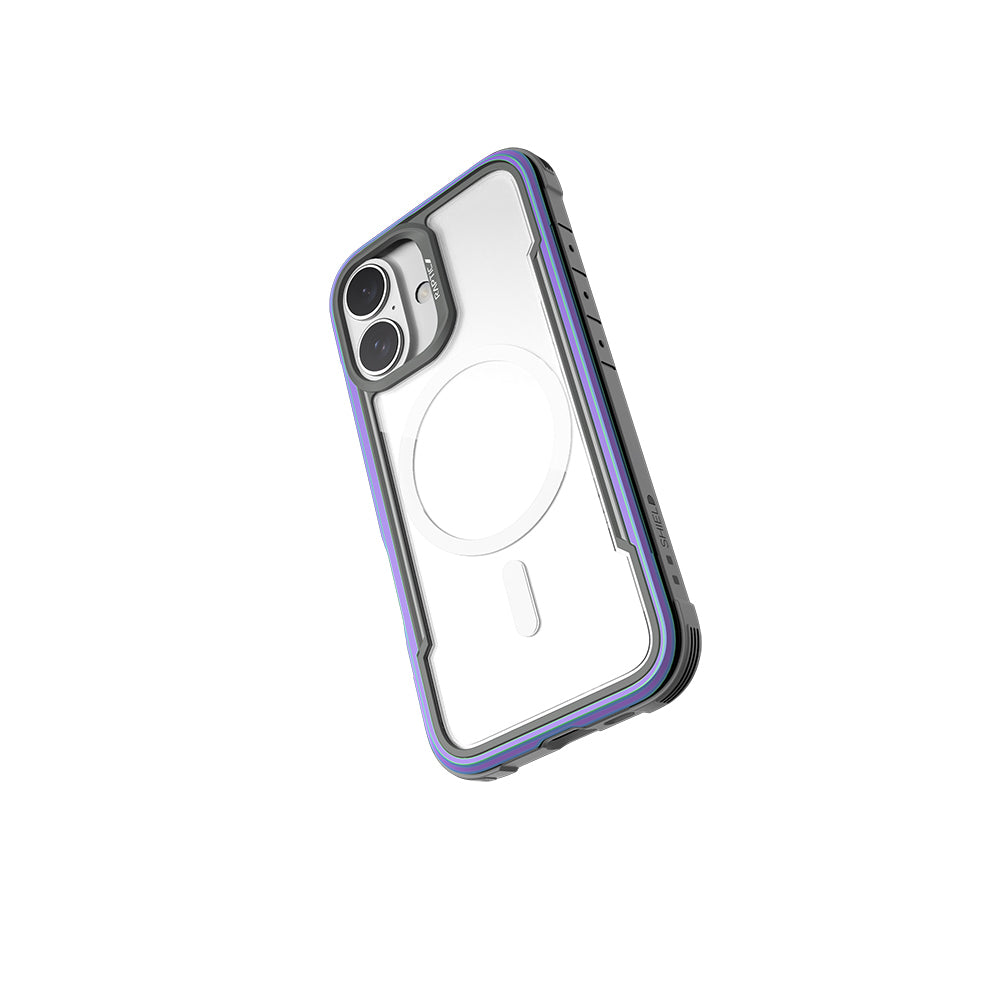 Raptic Shield Serisi iPhone 16 M-safe Şarj Özellikli Airbagli Şeffaf Arka Yüzey Kılıf
