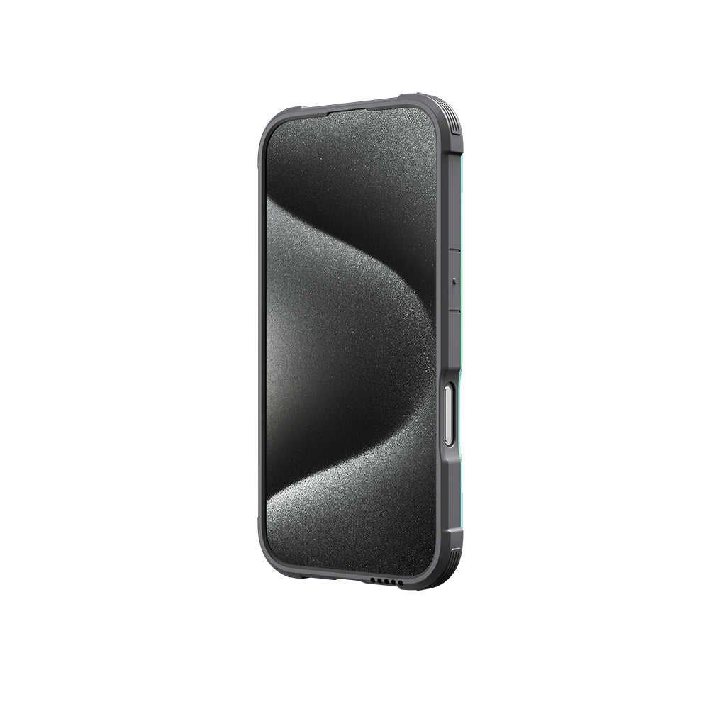 Raptic Shield Serisi iPhone 16 M-safe Şarj Özellikli Airbagli Şeffaf Arka Yüzey Kılıf