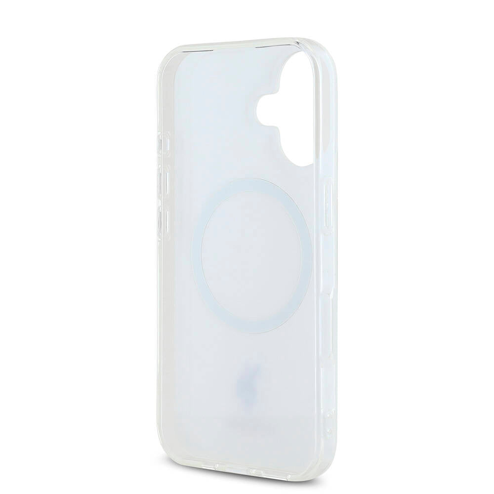 U.S. Polo Assn. iPhone 16 Orjinal Lisanslı M-safe Şarj Özellikli IML Double Horse Logolu Ring Kılıf