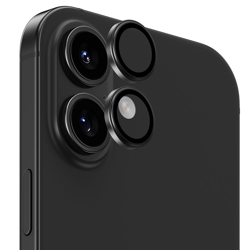 Benks iPhone 16 Plus Parlama Önleyici Glass Warrior Metal Kamera Lens Koruyucu