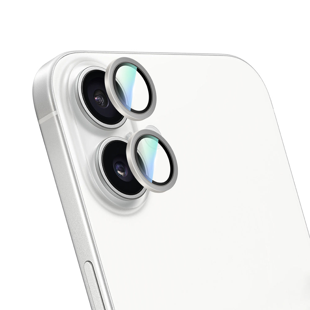 CaseWorld Alloy Serisi iPhone 16 Plus Oleofobik Anti Reflective Kamera Lens Koruyucu