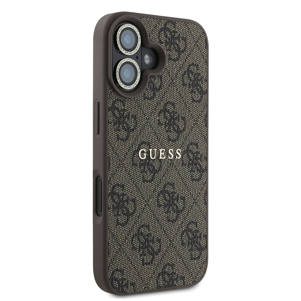 Guess iPhone 16 Plus Orjinal Lisanslı Kılıf + Ekran Koruyucu + Lens Koruyucu 3in1 Aksesuar Seti