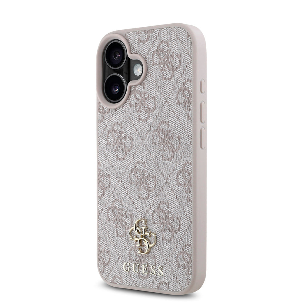 Guess iPhone 16 Plus Orjinal Lisanslı Magsafe Şarj Özellikli Small 4G Classic Telefon Kılıfı-9