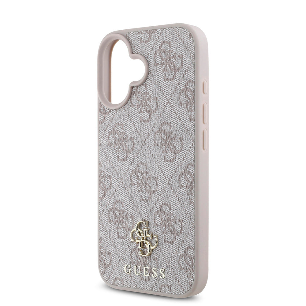 Guess iPhone 16 Plus Orjinal Lisanslı Magsafe Şarj Özellikli Small 4G Classic Telefon Kılıfı-16