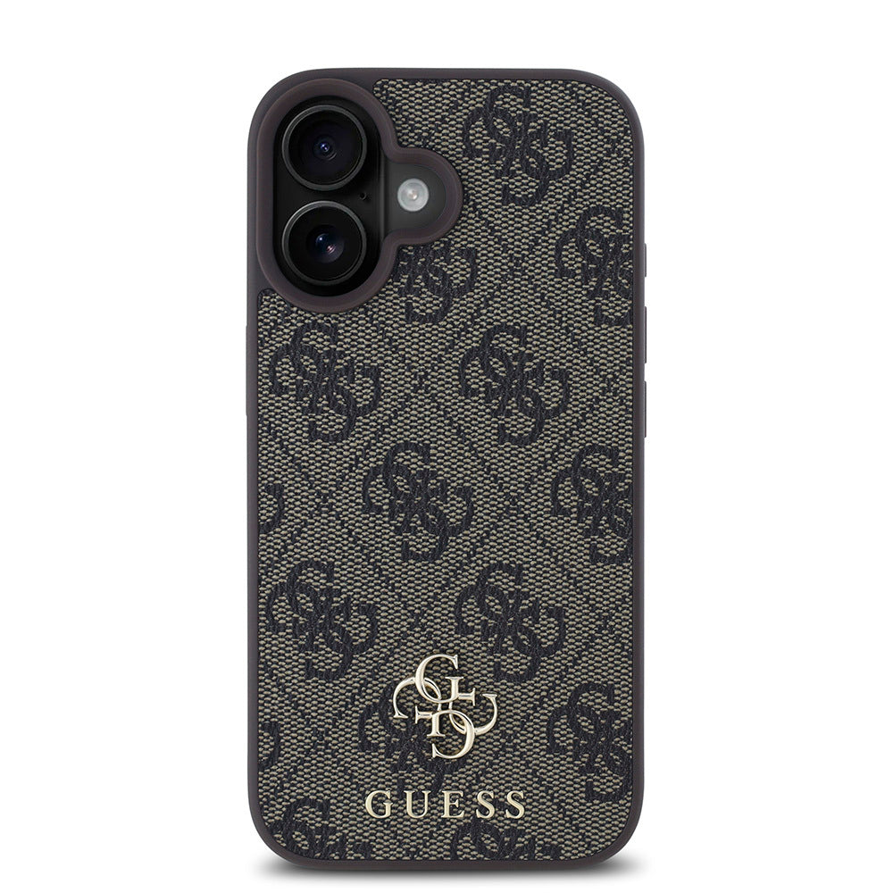 Guess iPhone 16 Plus Orjinal Lisanslı Magsafe Şarj Özellikli Small 4G Classic Telefon Kılıfı-18