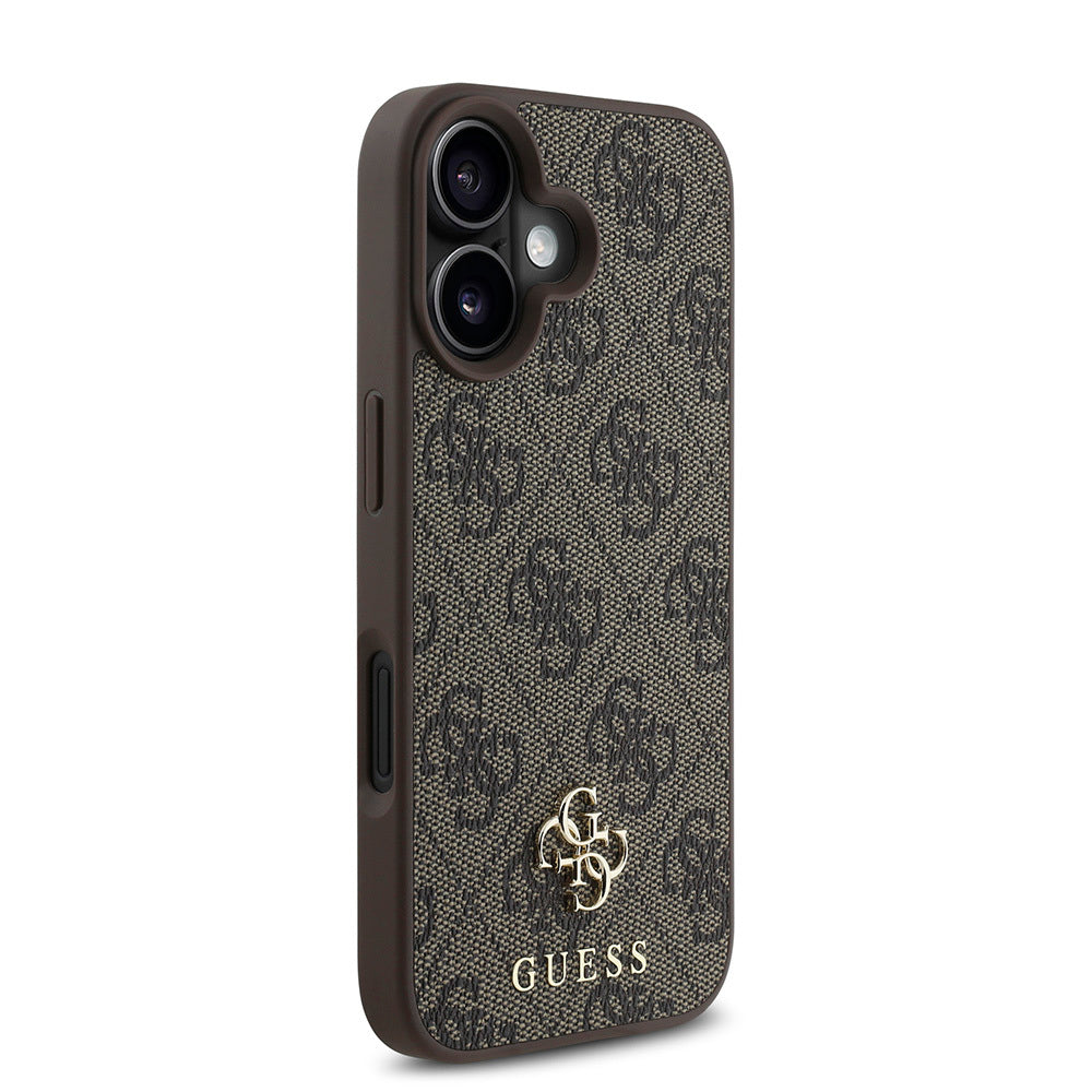 Guess iPhone 16 Plus Orjinal Lisanslı Magsafe Şarj Özellikli Small 4G Classic Telefon Kılıfı-20