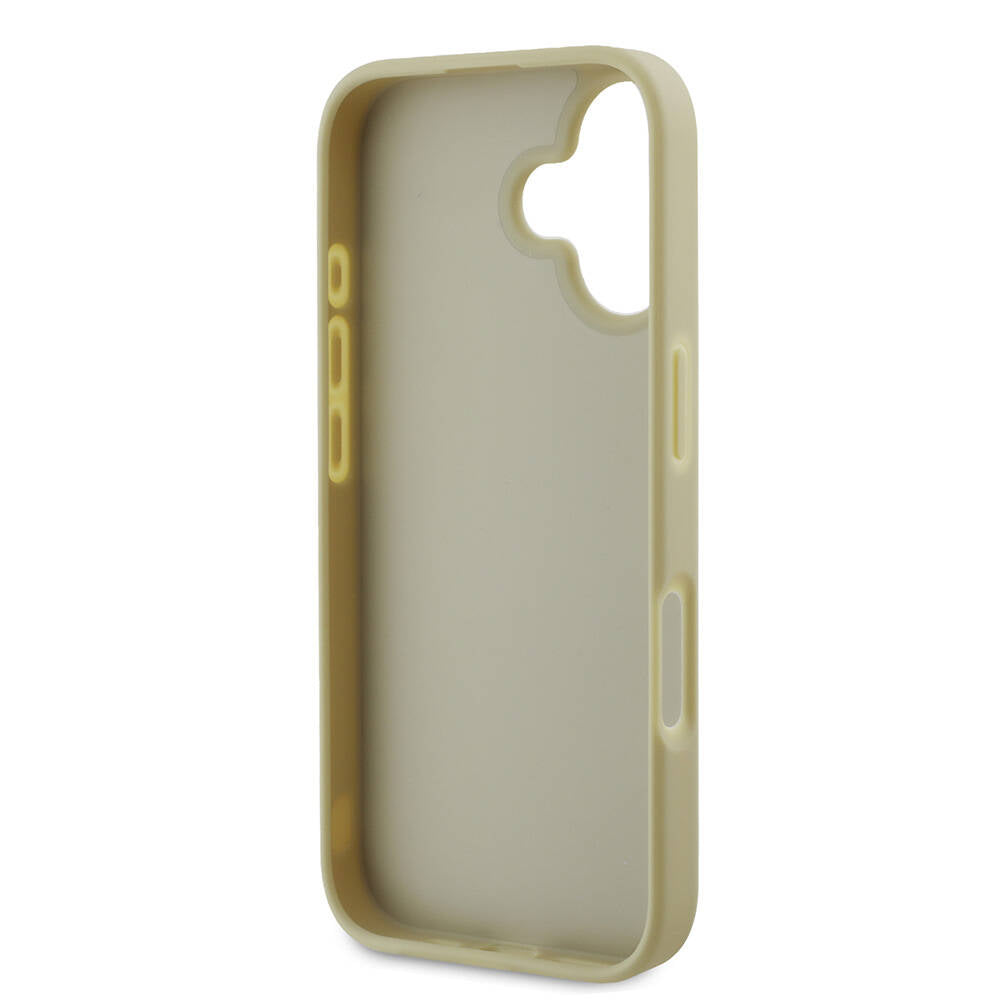 Guess iPhone 16 Plus Orjinal Lisanslı 4G Büyük Metal Logolu Glitter Telefon Kılıfı - 7