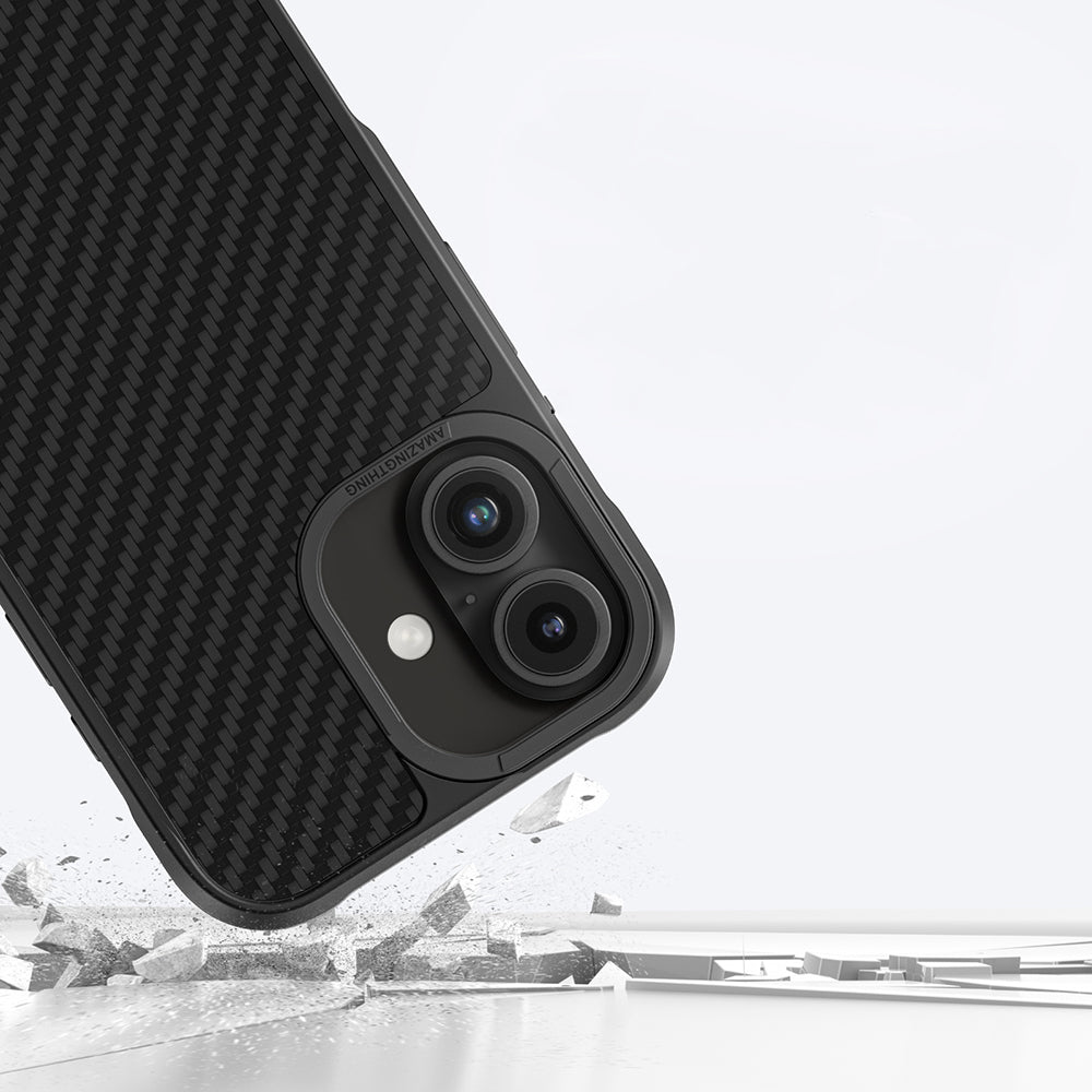 Amazingthing Titan Max Serisi iPhone 16 Plus Magsafe 1500D Aramid Fiber Telefon Kılıfı - 9