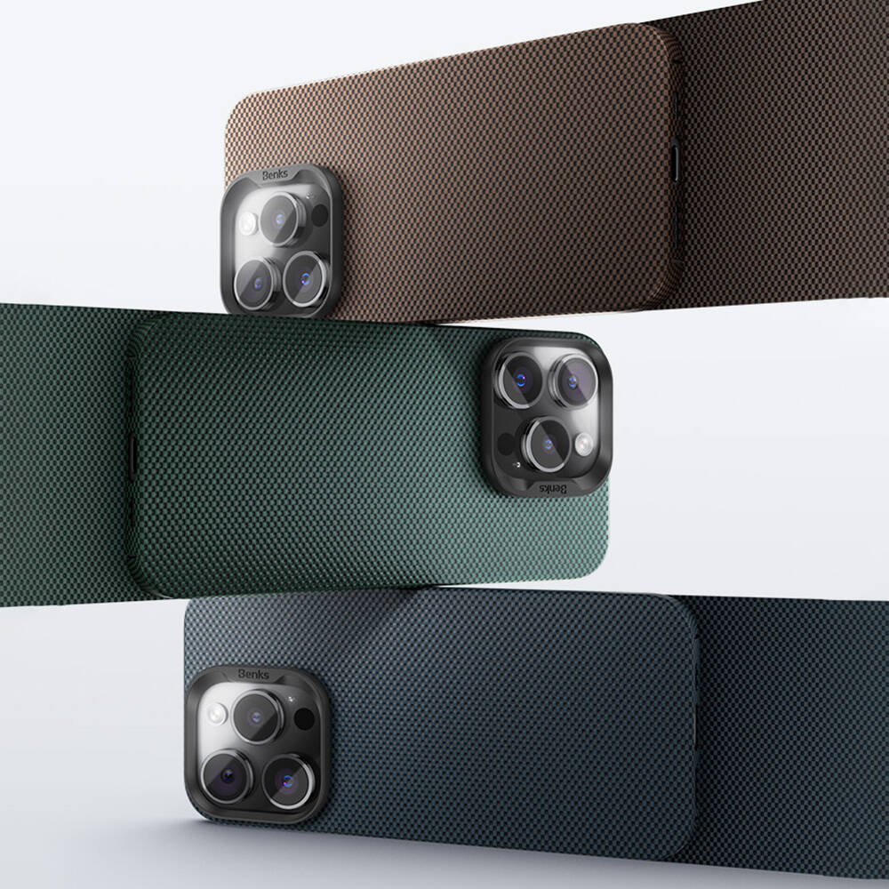 Benks ArmorTint Serisi iPhone 16 Plus M-safe Şarj Özellikli ArmorAir Kevlar Kılıf