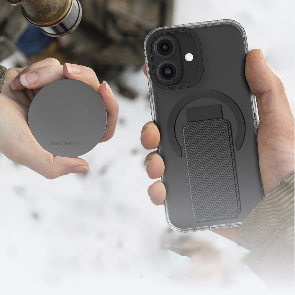 Amazingthing Titan Pro Plus iPhone 16 Plus Magsafe Standlı Telefon Kılıfı - 9