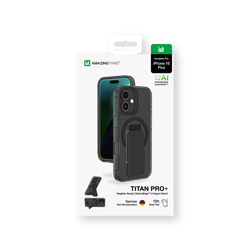 Amazingthing Titan Pro Plus iPhone 16 Plus Magsafe Standlı Telefon Kılıfı - 14