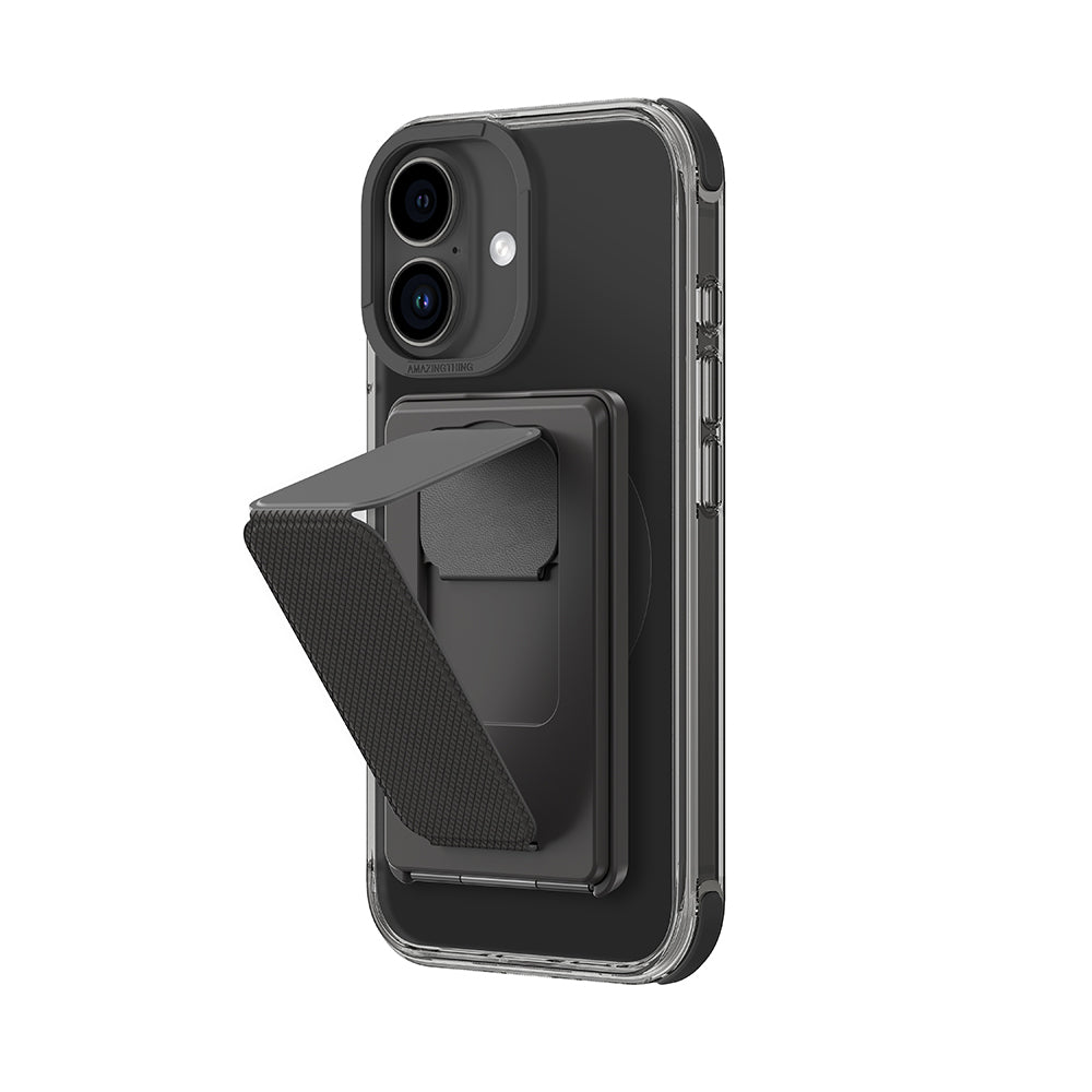 Amazingthing Omni Adventure Serisi iPhone 16 Plus Magsafe Şarj Özellikli Standlı Set Telefon Kılıf - 3