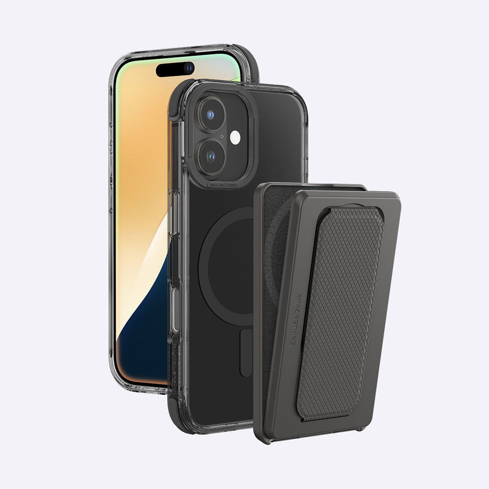 Amazingthing Omni Adventure Serisi iPhone 16 Plus Magsafe Şarj Özellikli Standlı Set Telefon Kılıf - 6