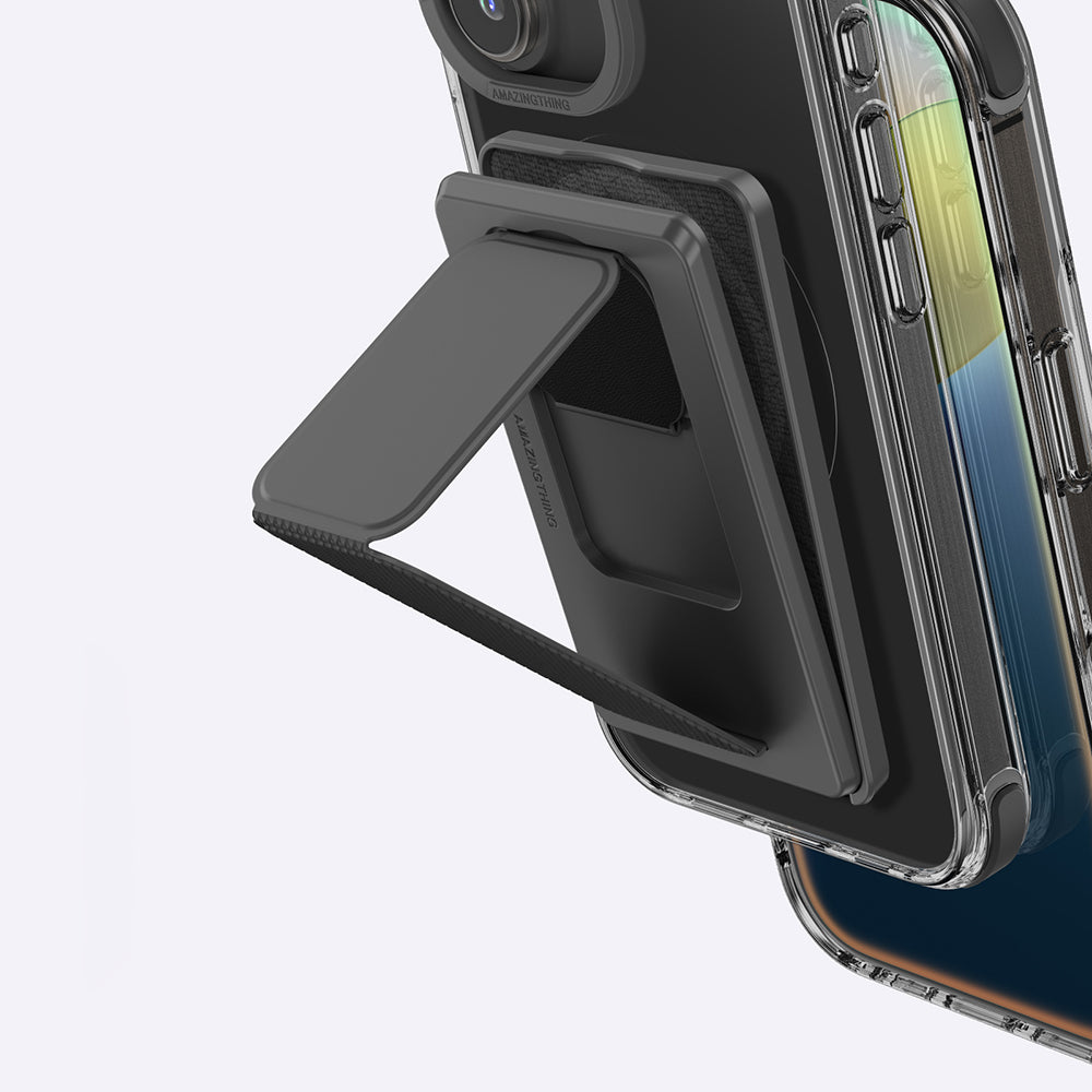 Amazingthing Omni Adventure Serisi iPhone 16 Plus Magsafe Şarj Özellikli Standlı Set Telefon Kılıf - 10