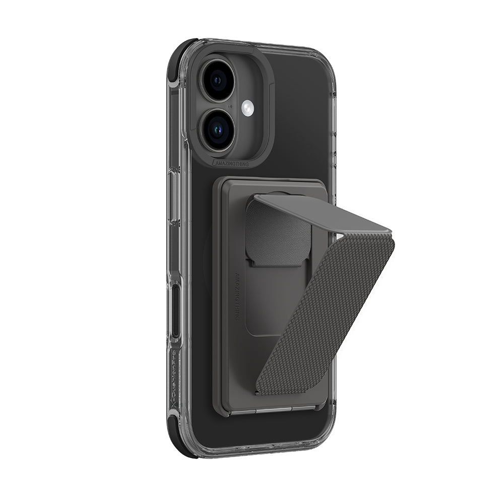 Amazingthing Omni Adventure Serisi iPhone 16 Plus Magsafe Şarj Özellikli Standlı Set Telefon Kılıf - 16