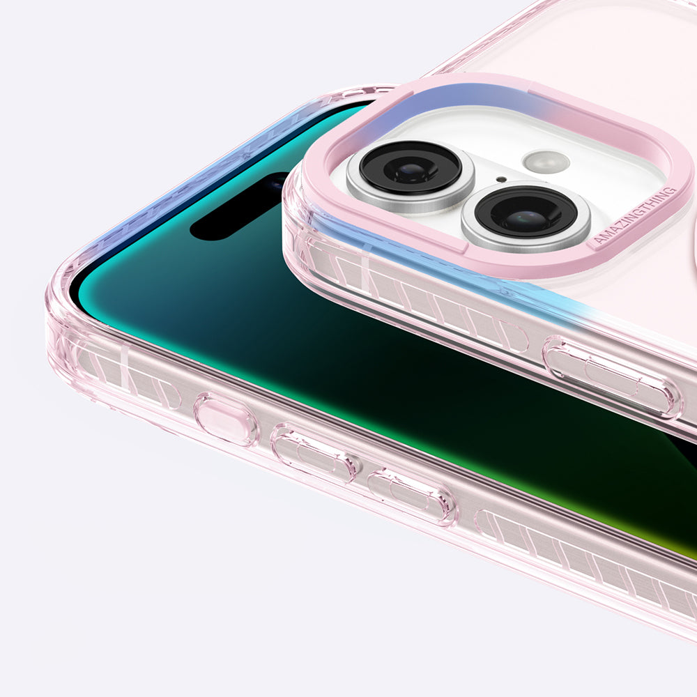 Amazingthing Titan Pro Serisi iPhone 16 Plus Magsafe Yüzük Standlı Telefon Kılıfı - 7