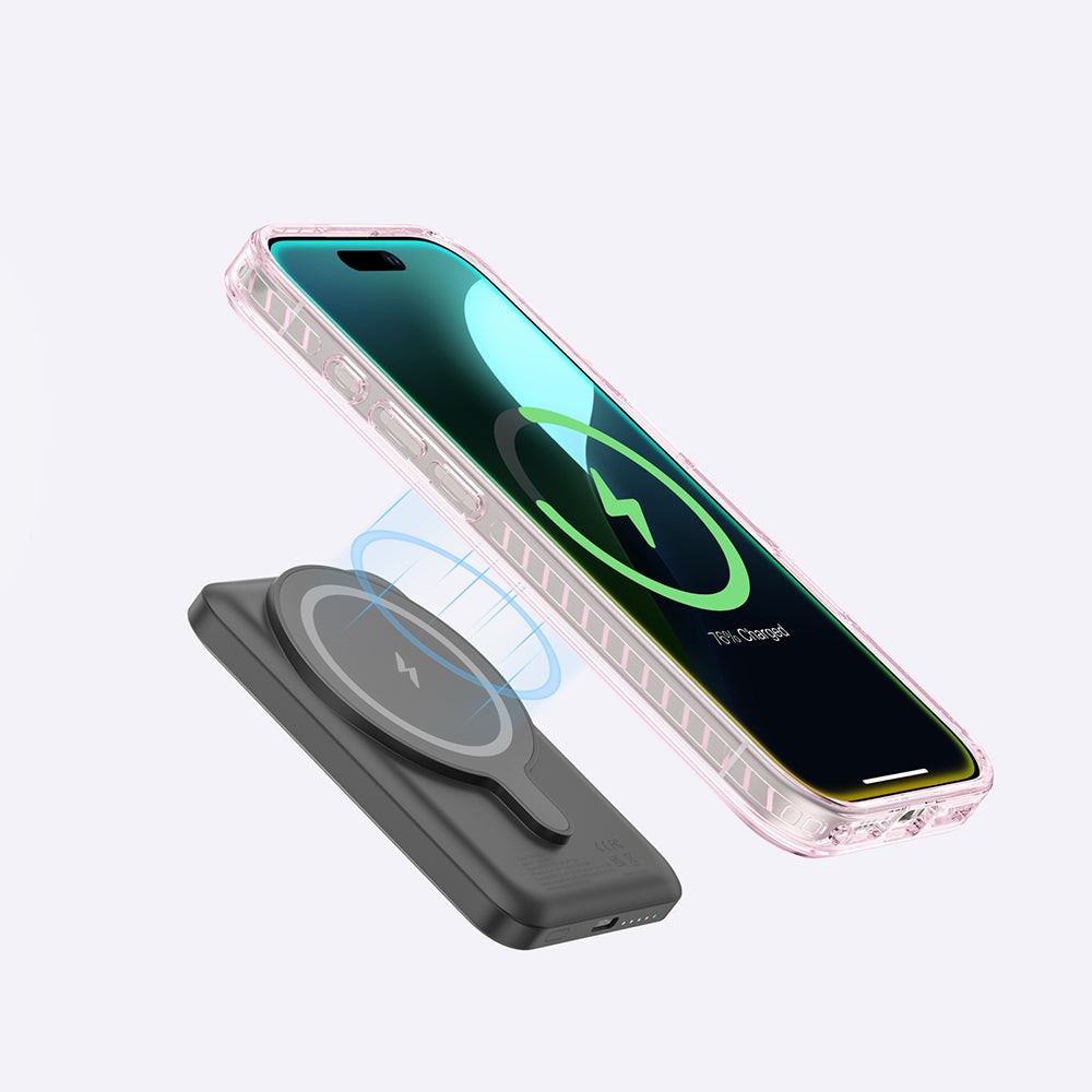 Amazingthing Titan Pro Serisi iPhone 16 Plus Magsafe Yüzük Standlı Telefon Kılıfı - 11