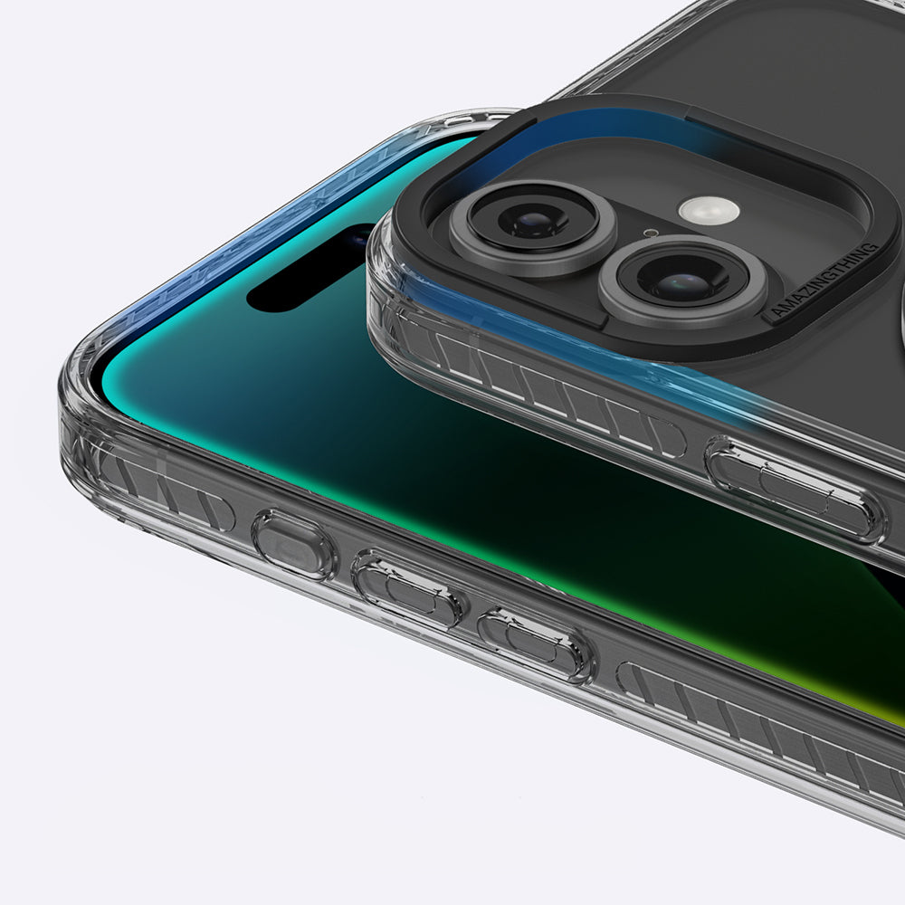 Amazingthing Titan Pro Serisi iPhone 16 Plus Magsafe Yüzük Standlı Telefon Kılıfı - 19