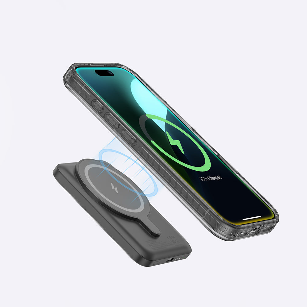 Amazingthing Titan Pro Serisi iPhone 16 Plus Magsafe Yüzük Standlı Telefon Kılıfı - 23