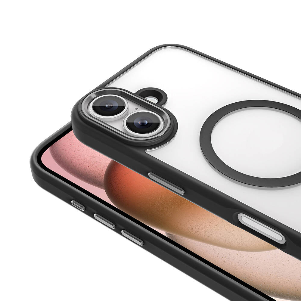 Cepax Chrome Magsafe iPhone 16 Plus Kablosuz Şarj Özellikli Silikon Telefon Kılıfı - 11