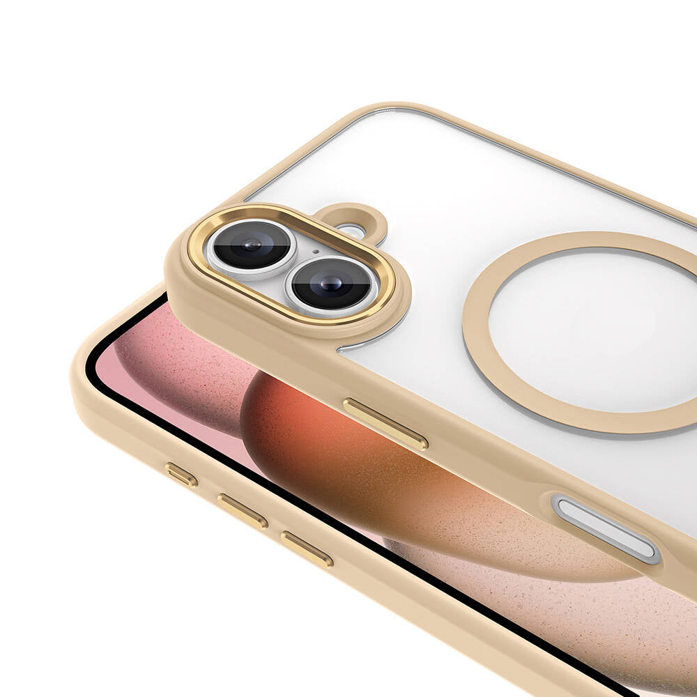 Cepax Chrome Magsafe iPhone 16 Plus Kablosuz Şarj Özellikli Silikon Telefon Kılıfı - 10