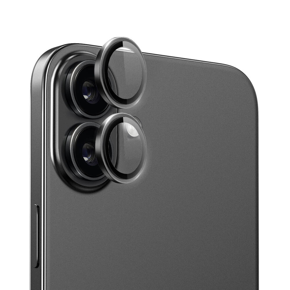 Wiwu LG-004 iPhone 16 Plus PVD Lens Guard Metal Kamera Lens Koruyucu