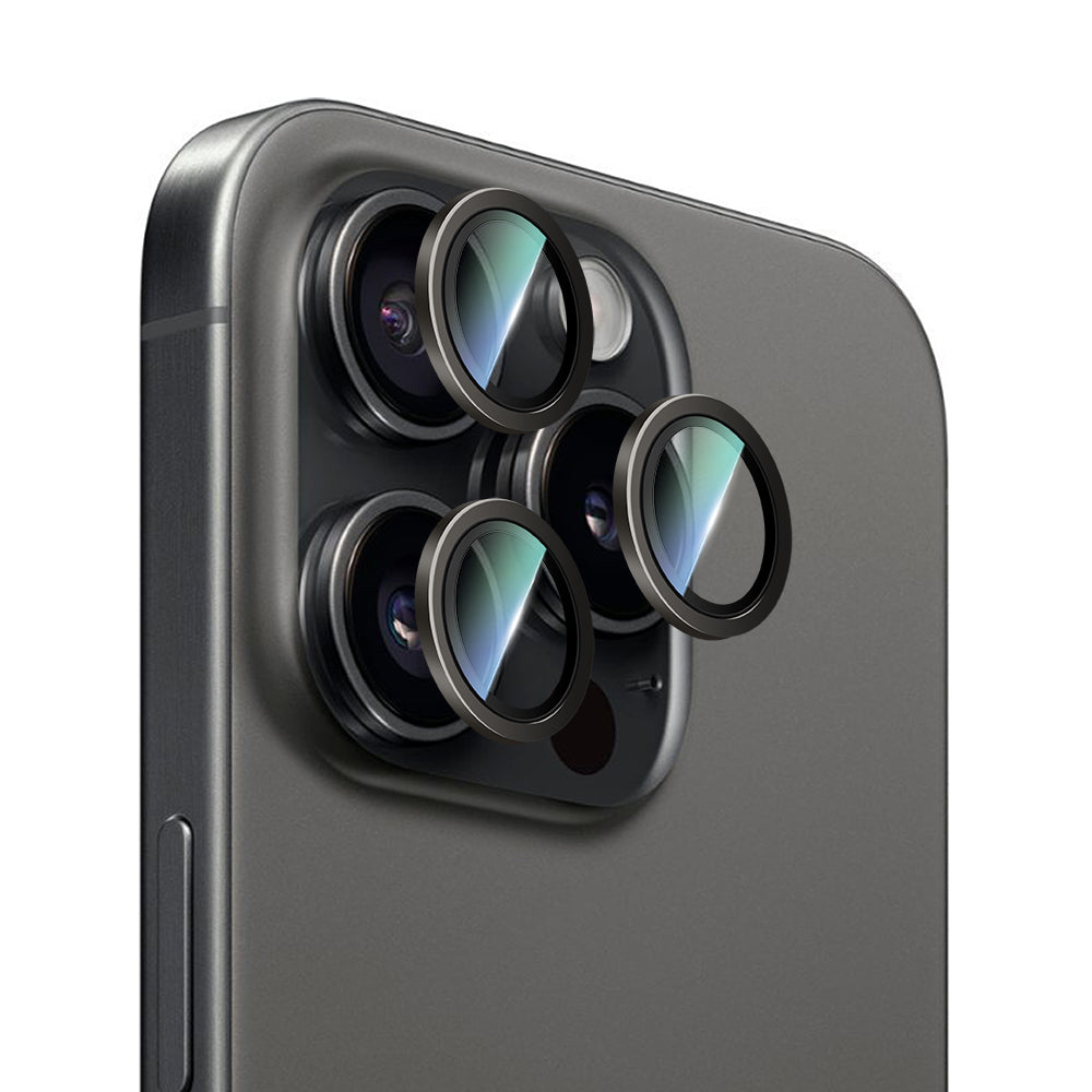 CaseWorld Alloy Serisi iPhone 16 Pro Oleofobik Anti Reflective Kamera Lens Koruyucu