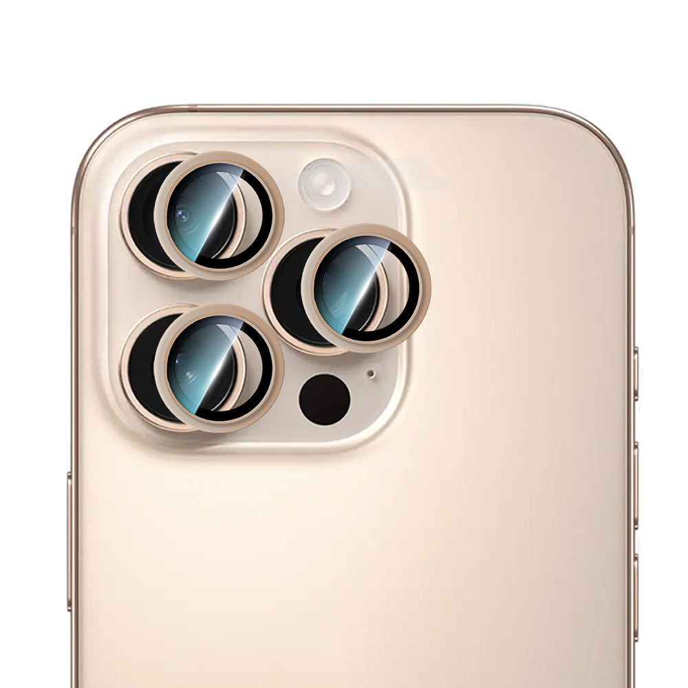 CaseWorld Alloy Serisi iPhone 16 Pro Oleofobik Anti Reflective Kamera Lens Koruyucu