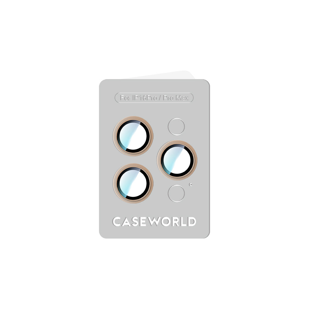 CaseWorld Alloy Serisi iPhone 16 Pro Oleofobik Anti Reflective Kamera Lens Koruyucu