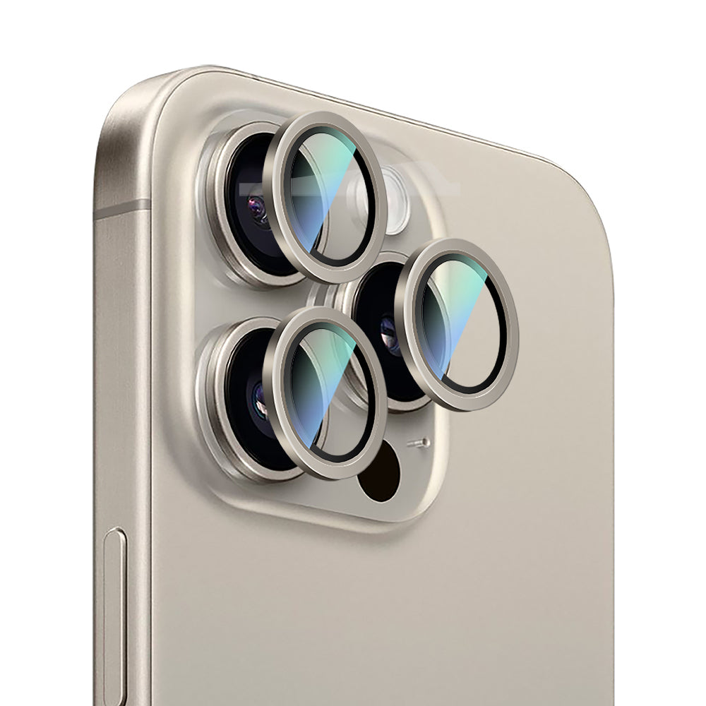 CaseWorld Alloy Serisi iPhone 16 Pro Oleofobik Anti Reflective Kamera Lens Koruyucu