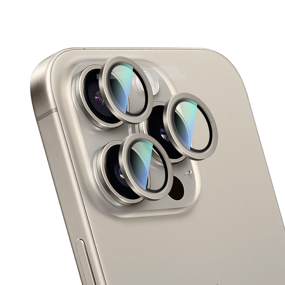 CaseWorld Alloy Serisi iPhone 16 Pro Oleofobik Anti Reflective Kamera Lens Koruyucu