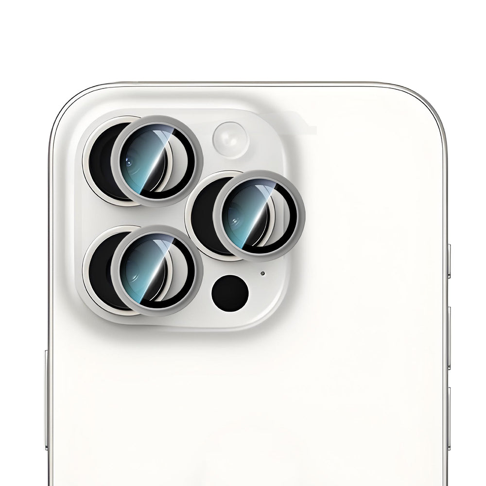 CaseWorld Alloy Serisi iPhone 16 Pro Oleofobik Anti Reflective Kamera Lens Koruyucu