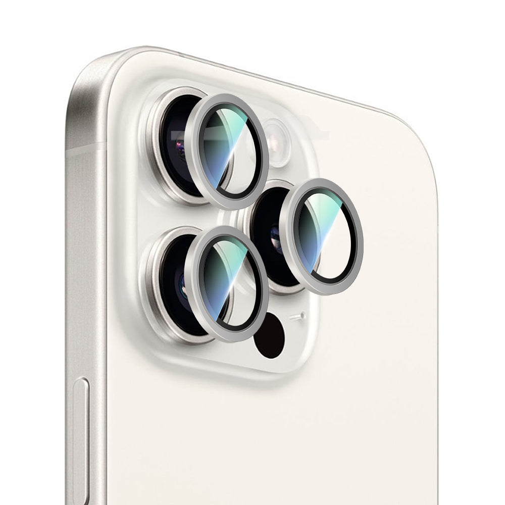 CaseWorld Alloy Serisi iPhone 16 Pro Oleofobik Anti Reflective Kamera Lens Koruyucu