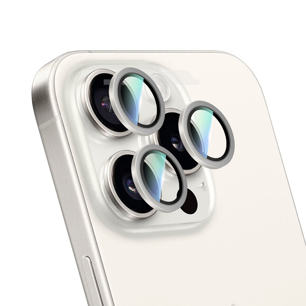 CaseWorld Alloy Serisi iPhone 16 Pro Oleofobik Anti Reflective Kamera Lens Koruyucu