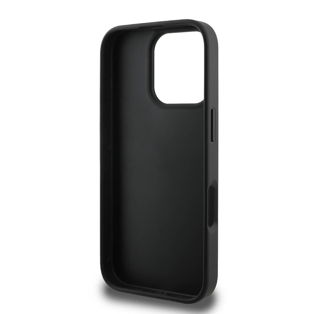 Guess iPhone 16 Pro Kılıf Guess Orjinal Lisanslı 4G Büyük Metal Logolu Glitter Telefon Kılıfı - 7