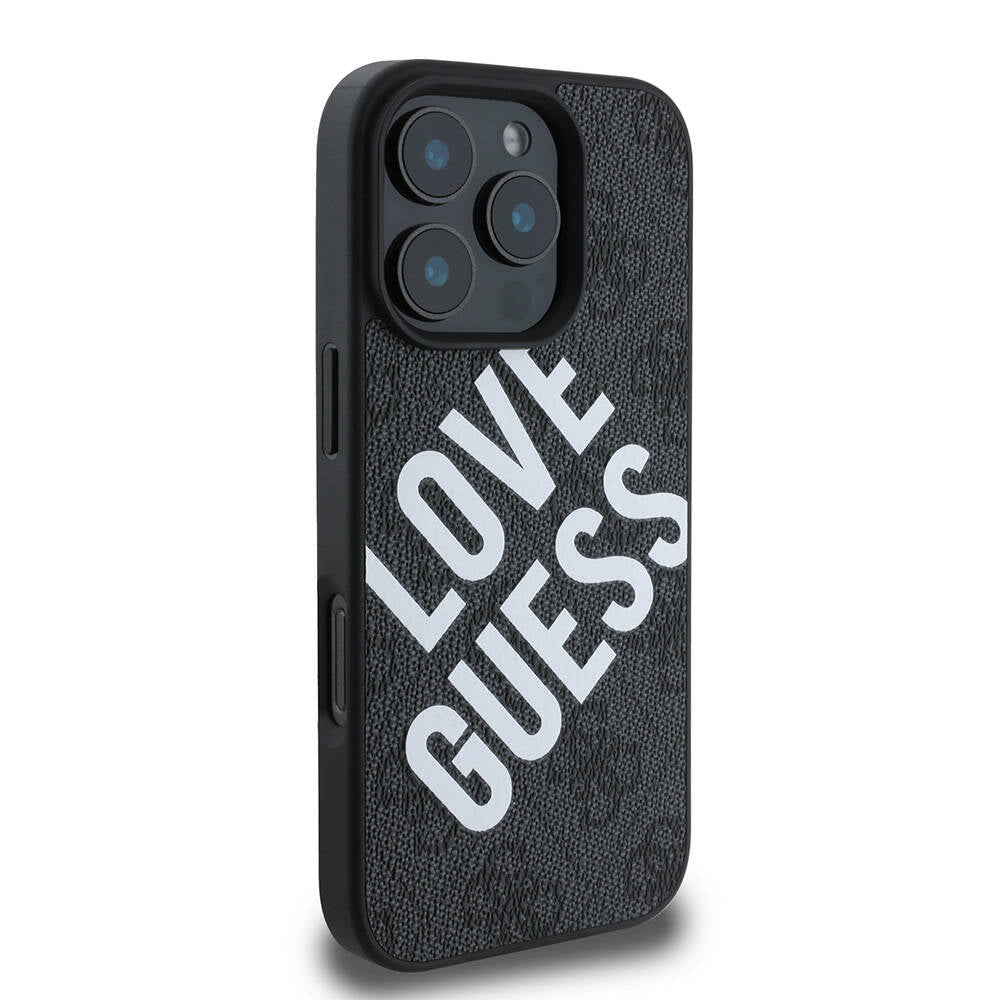 Guess iPhone 16 Pro Orjinal Lisanslı Big Love Guess Telefon Kılıfı - 4